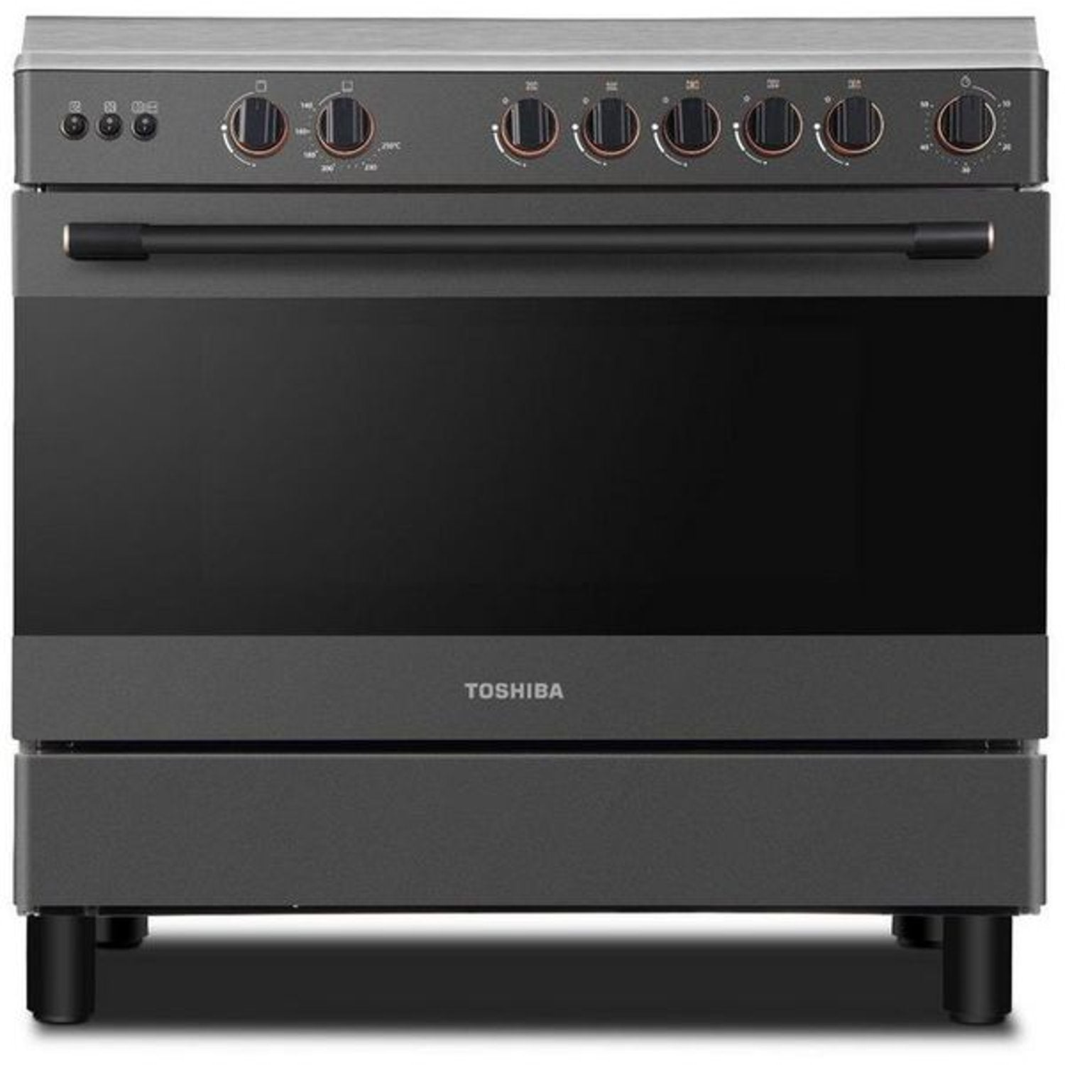 Toshiba 5-Burner Freestanding Gas Cooker RL2-90G5GE TBA-36LMG5G089KS