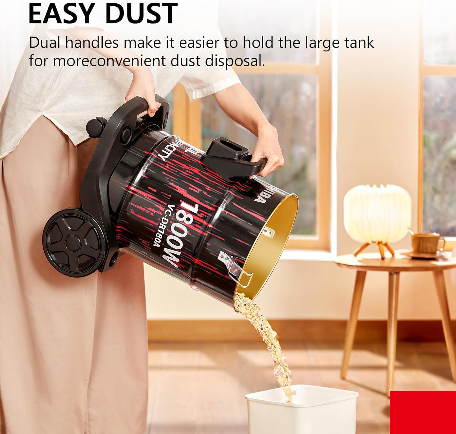 Toshiba 20L Drum Vacuum Cleaner VC-DR180ABF(R)
