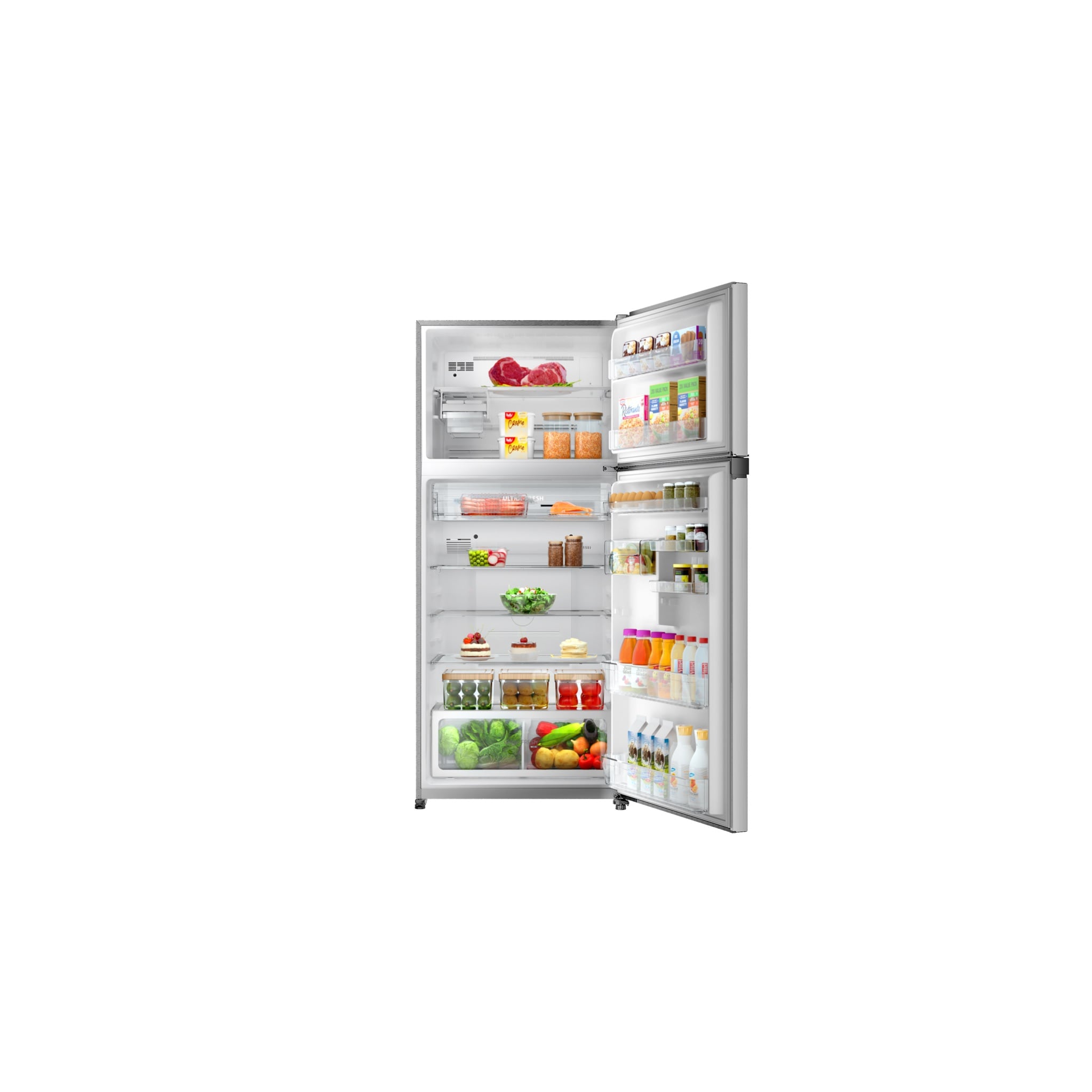 Toshiba 611L Top Mount Refrigerator White