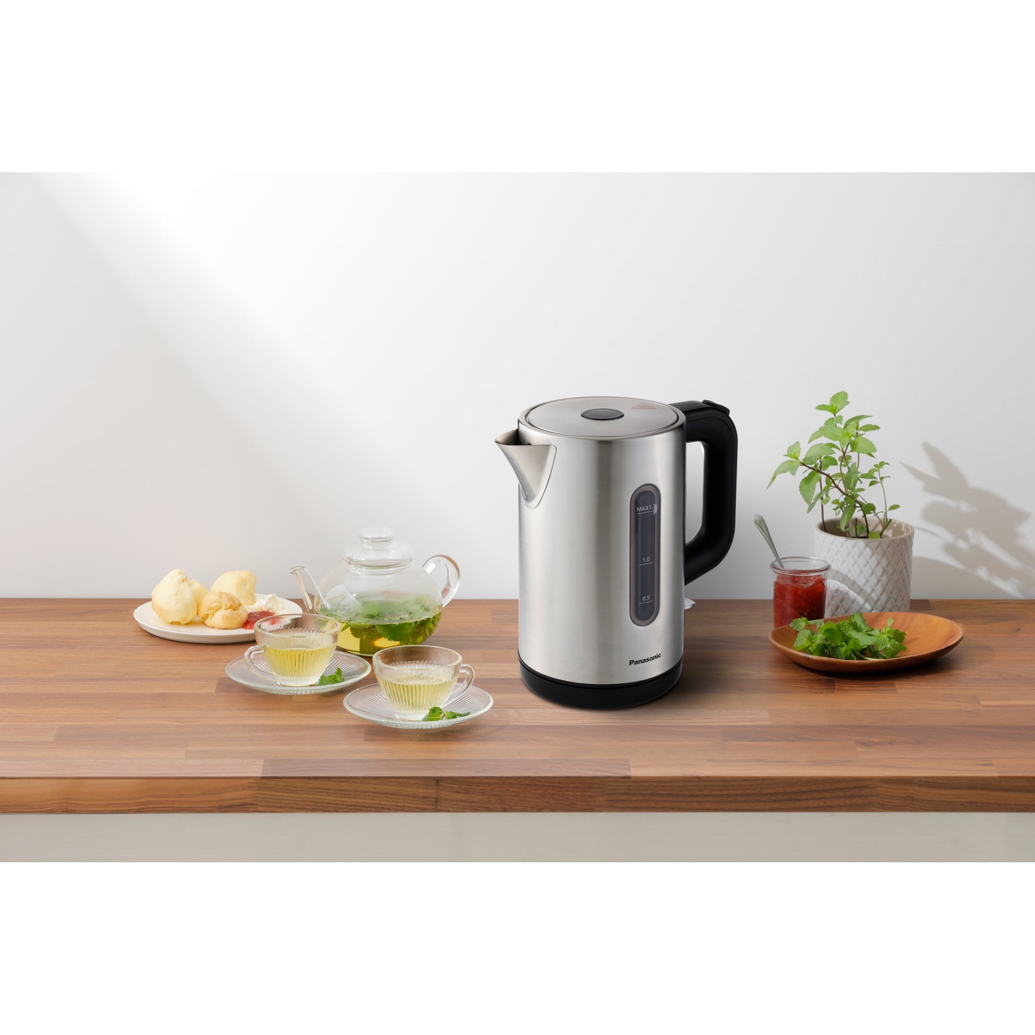 Panasonic 1.7L 2200W Stainless Steel Kettle