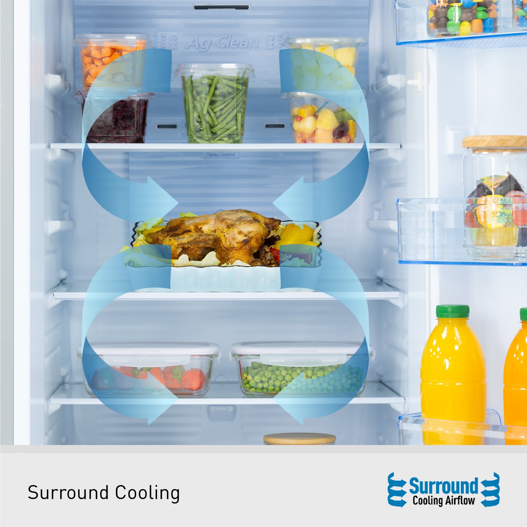 Panasonic 410L Top Mount Fridge