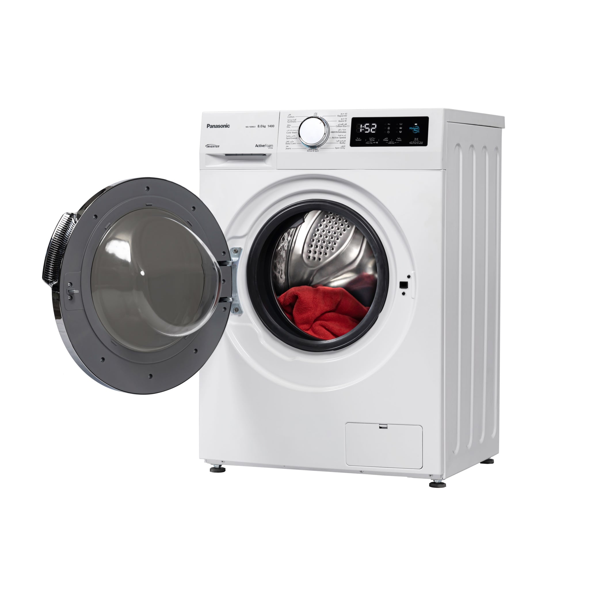 Panasonic 8kg Front Load Washing Machine NA-16MG1WAE