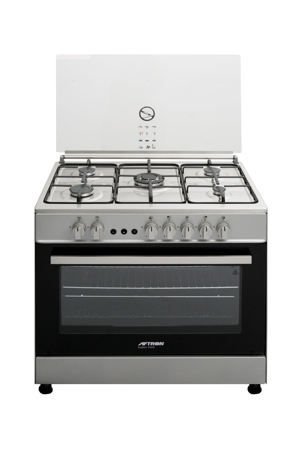Aftron 5-zone Vitroceramic Electric Cooker 90x60