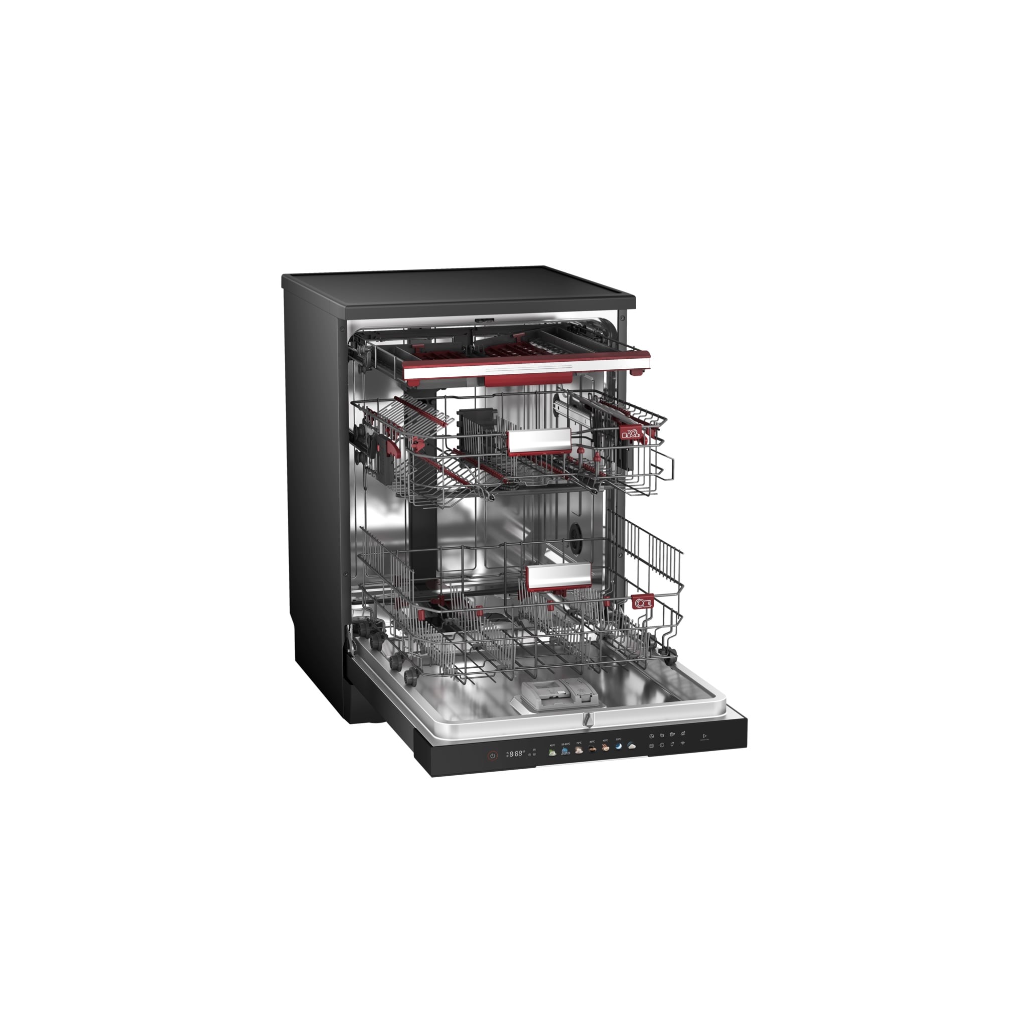 Toshiba 16-Place Setting Freestanding Dishwasher