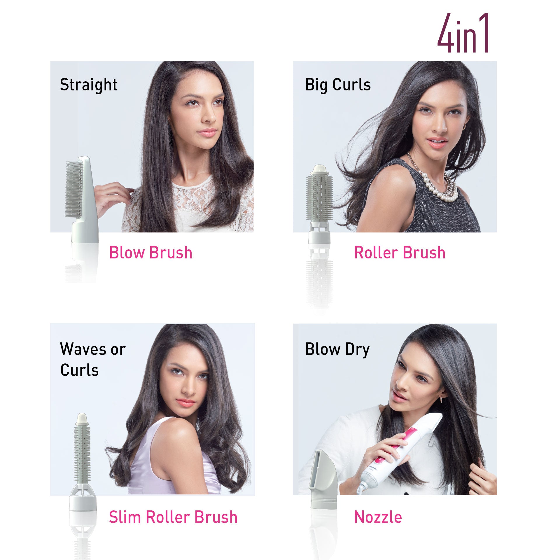 Panasonic 4-Attachment Ionic Hair Styler