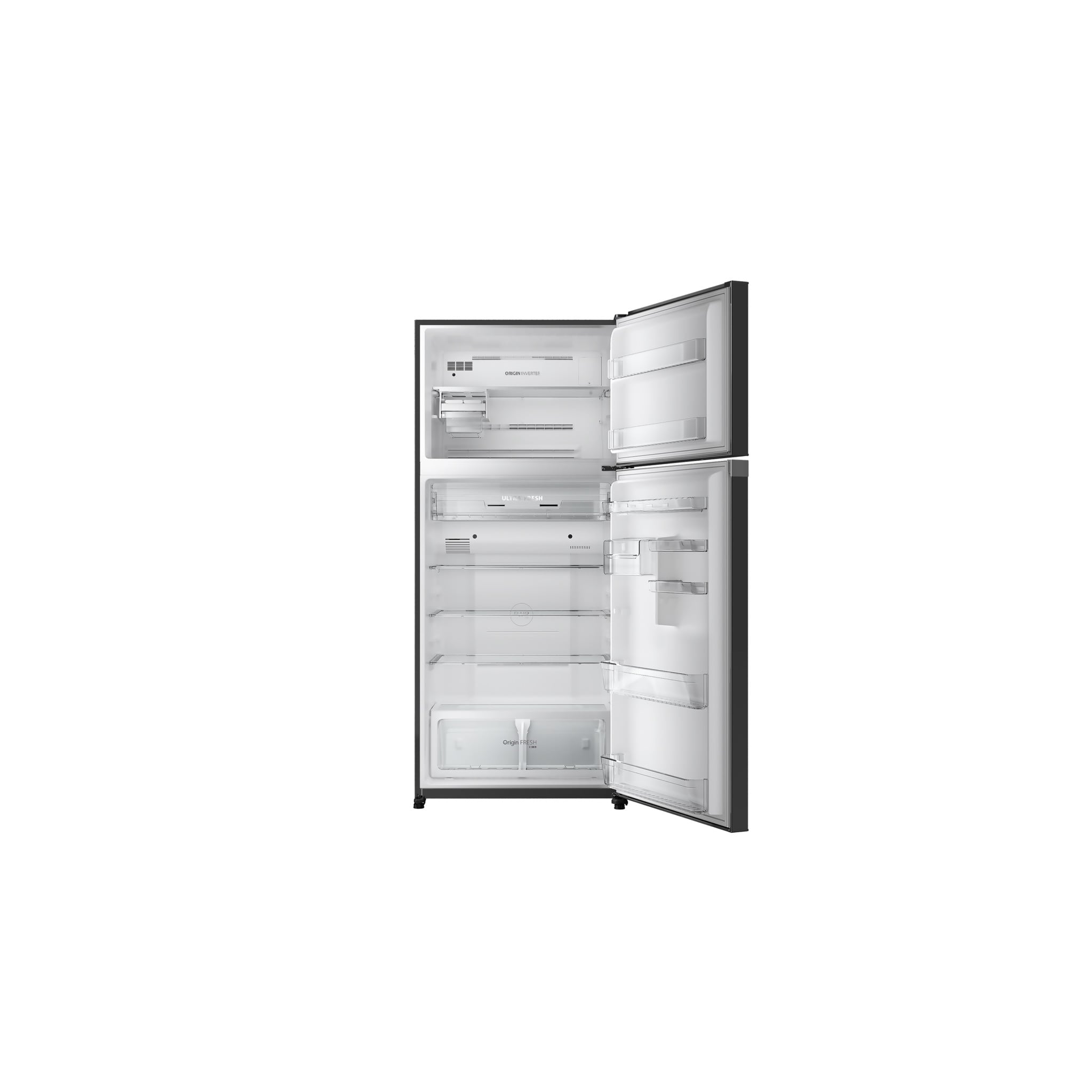 Toshiba 611L Top Mount Refrigerator Green Glass