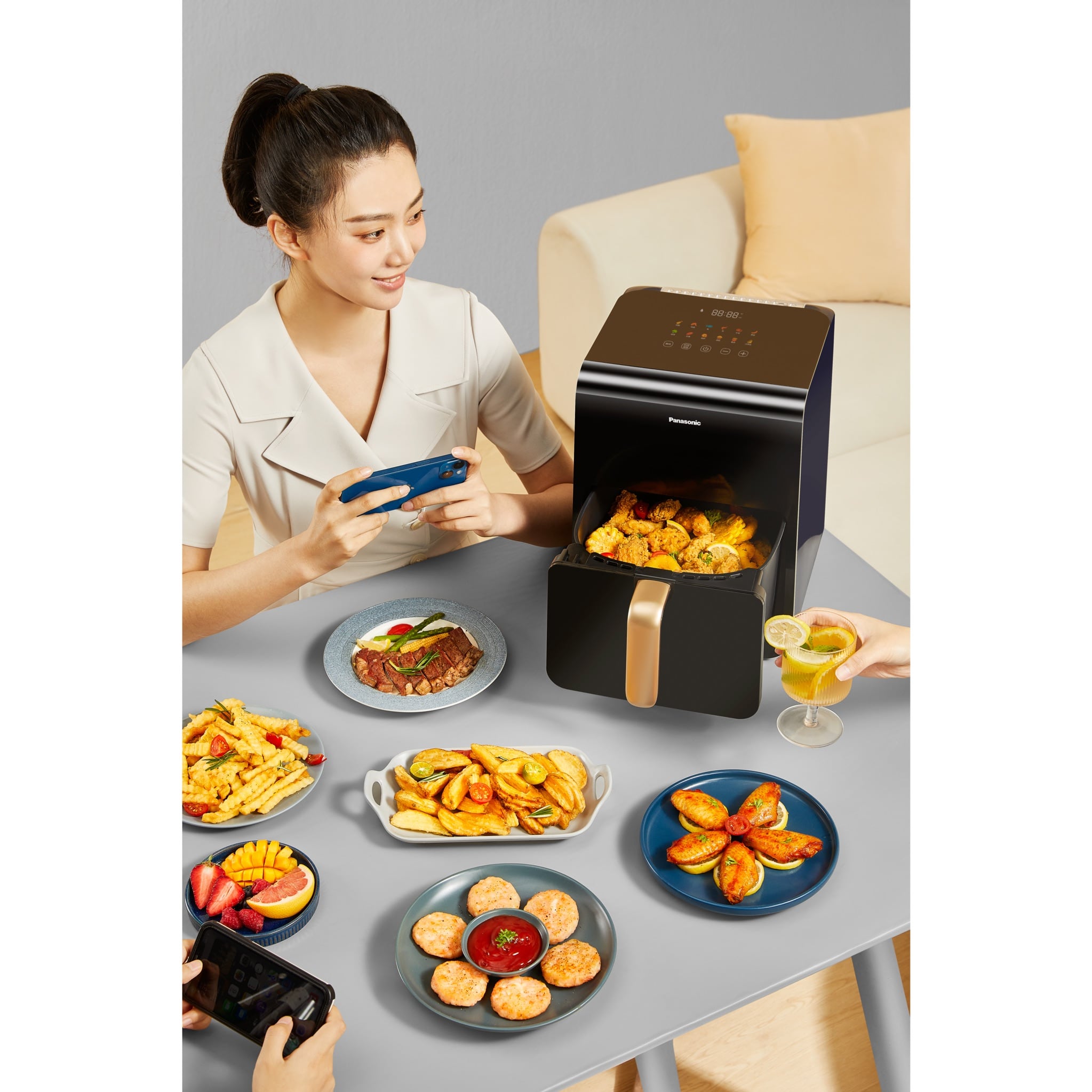 Panasonic 6L Steam Air Fryer