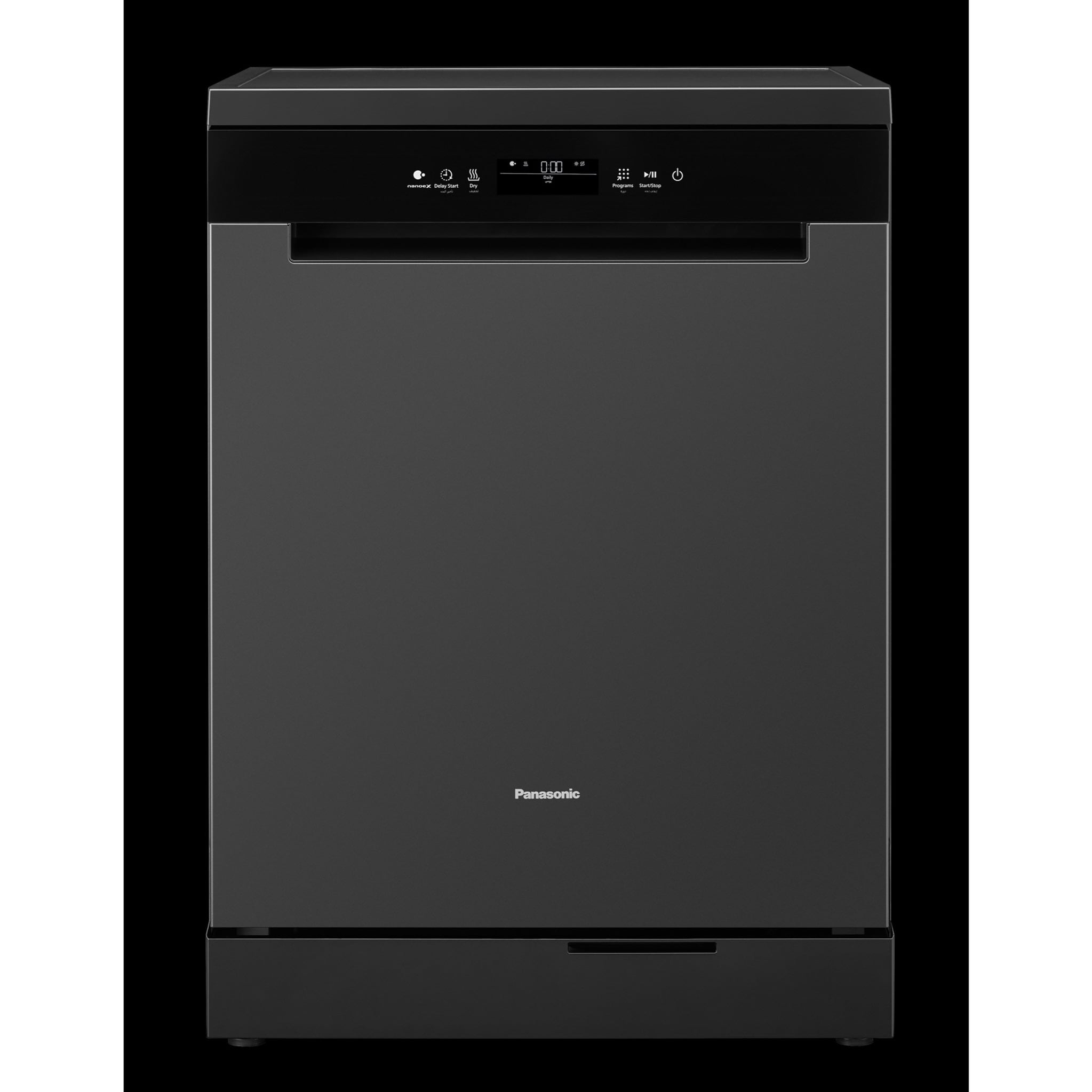 Panasonic 15-Place Setting Freestanding Dishwasher with nanoe™ X & Heat Drying