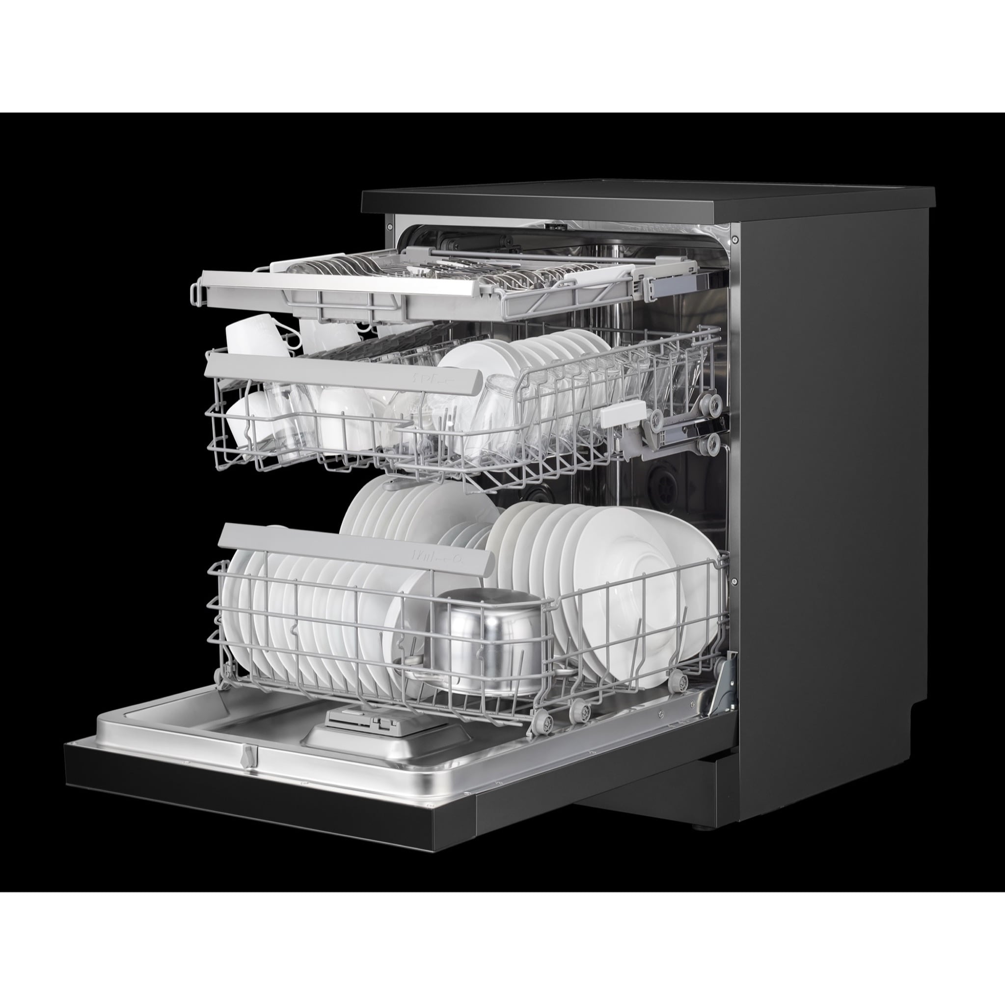 Panasonic 15-Place Setting Freestanding Dishwasher with Fan Drying
