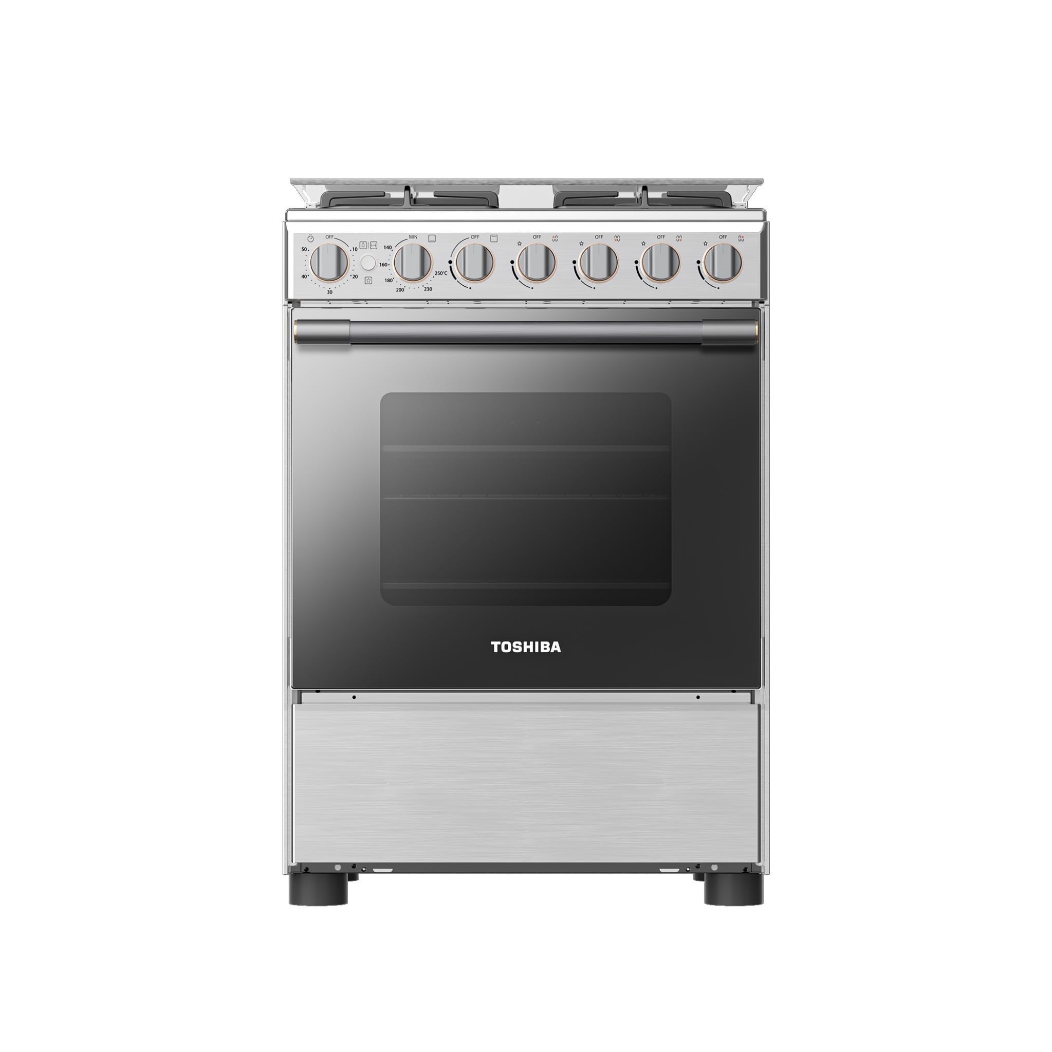 Toshiba 4-Burner Freestanding Gas Cooker RB2-60G4GE