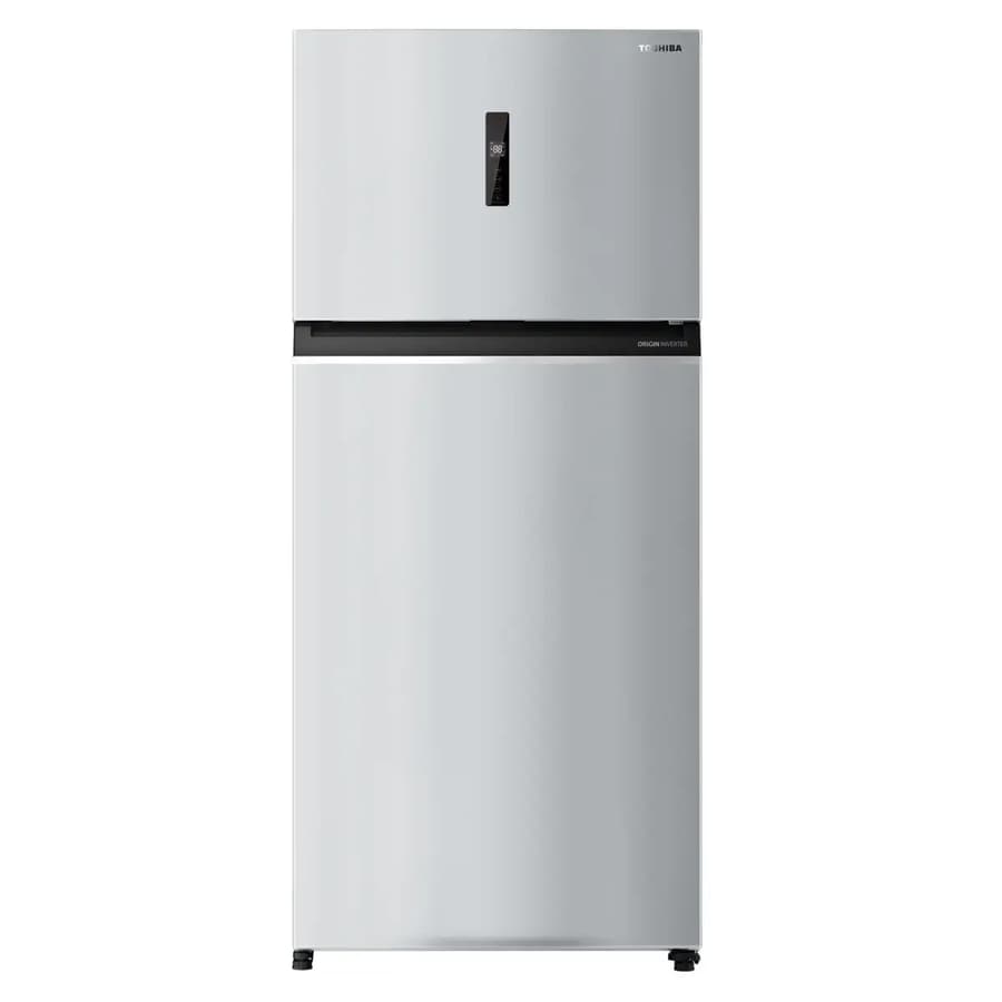 Toshiba 611L Top Mount Refrigerator Stainless Steel