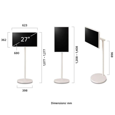 LG 27" QHD Portable Smart TV