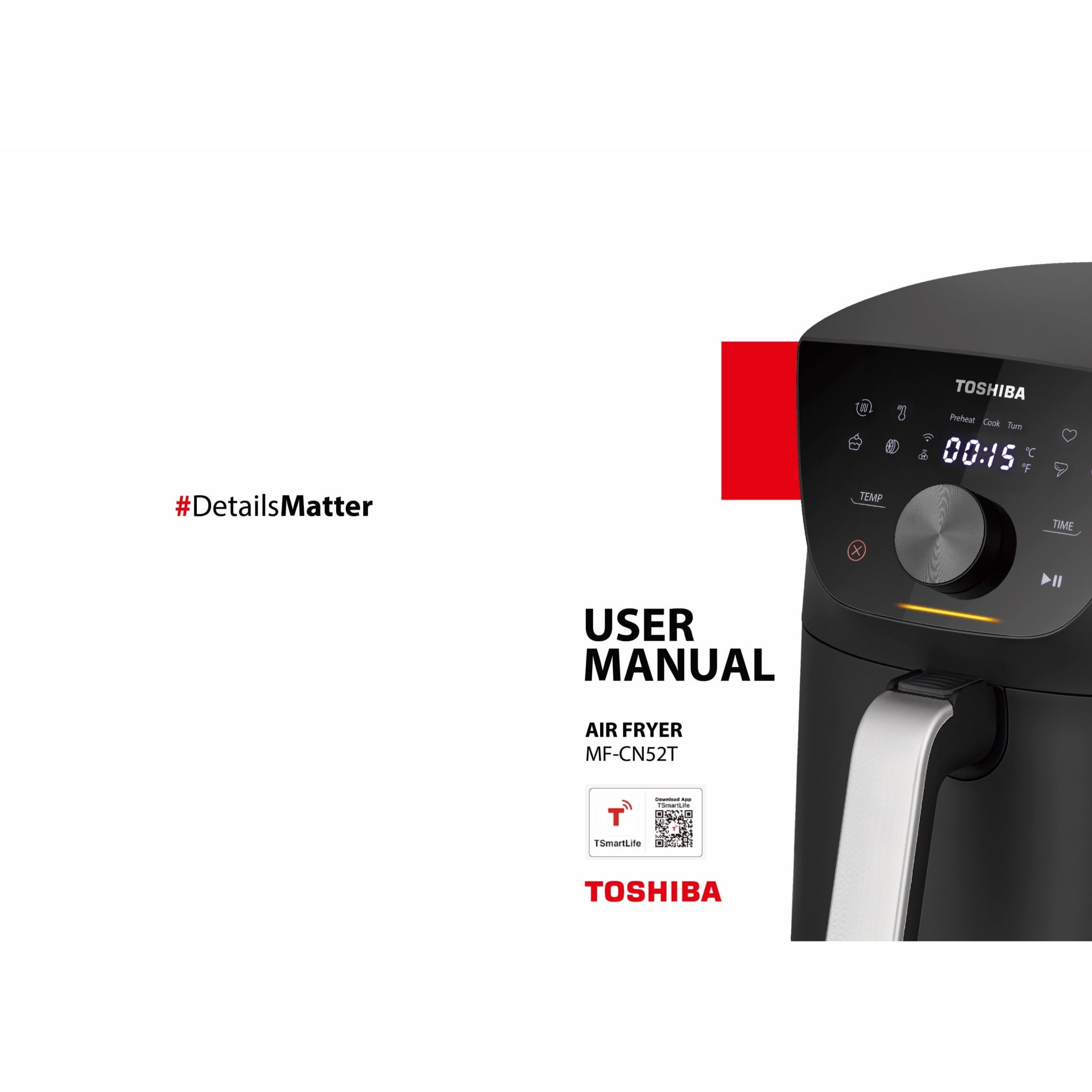 Toshiba 5.2L Air Fryer