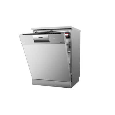 Toshiba 14-Place Setting Freestanding Dishwasher DW-14F6ME