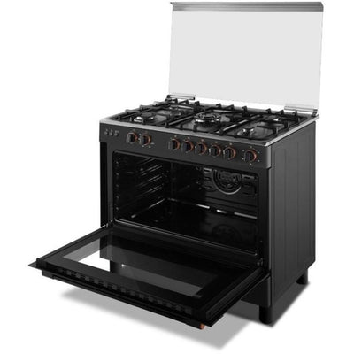 Toshiba 5-Burner Freestanding Gas Cooker RL2-90G5GE TBA-36LMG5G089KS