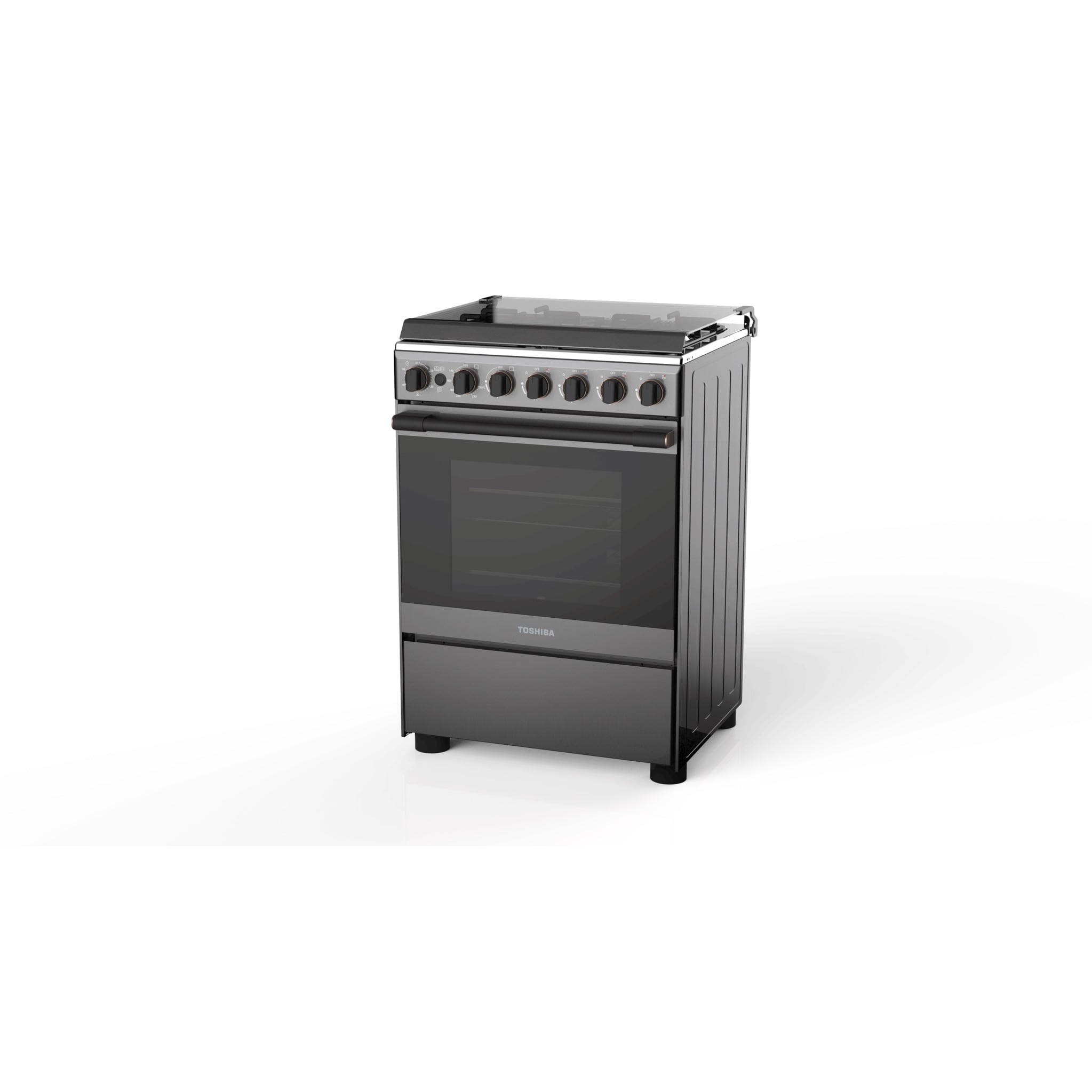 Toshiba 4-Burner Freestanding Gas Cooker TBA-24BMG4G089KS