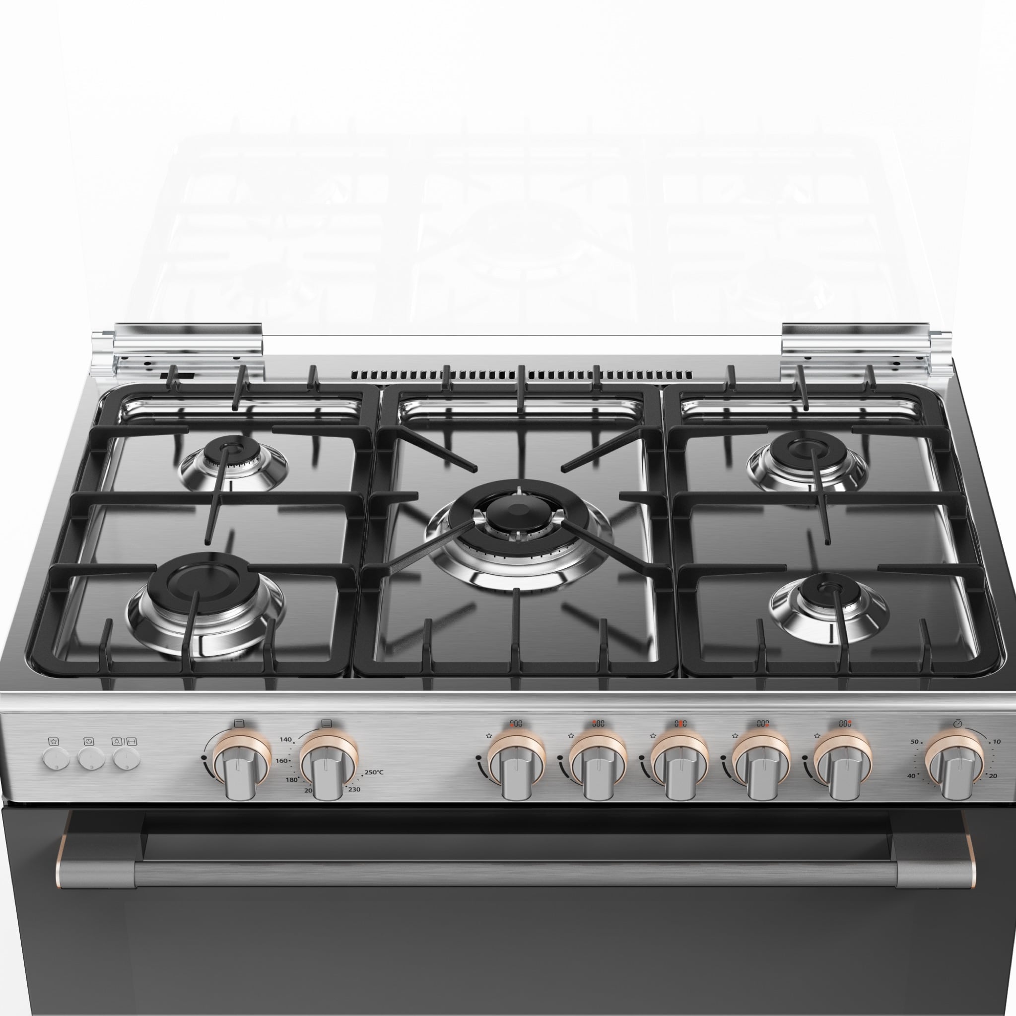 Toshiba 5-Burner Freestanding Gas Cooker RL2-90G5GE RL2-90G5GE(MR)