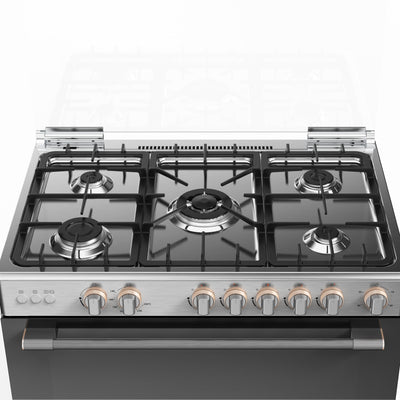 Toshiba 5-Burner Freestanding Gas Cooker RL2-90G5GE RL2-90G5GE(MR)