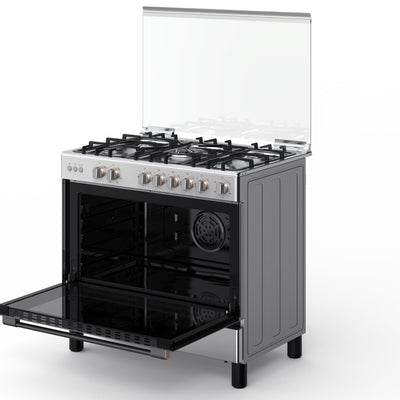 Toshiba 5-Burner Freestanding Gas Cooker RL2-90G5GE RL2-90G5GE(MR)