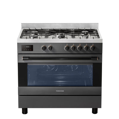 Toshiba 5-Burner Freestanding Gas Cooker RQ1-90MG5GE