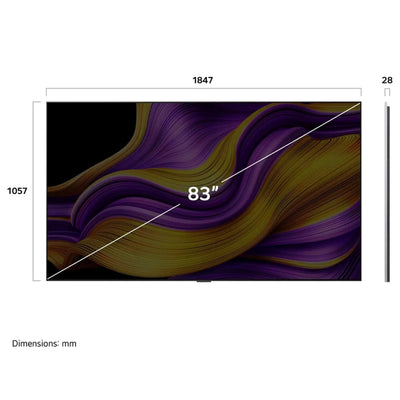 LG 83" OLED evo 4K Smart TV OLED83G5