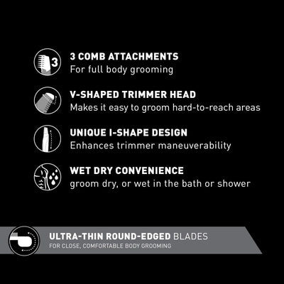 Panasonic Rechargeable Wet & Dry Beard & Body Trimmer