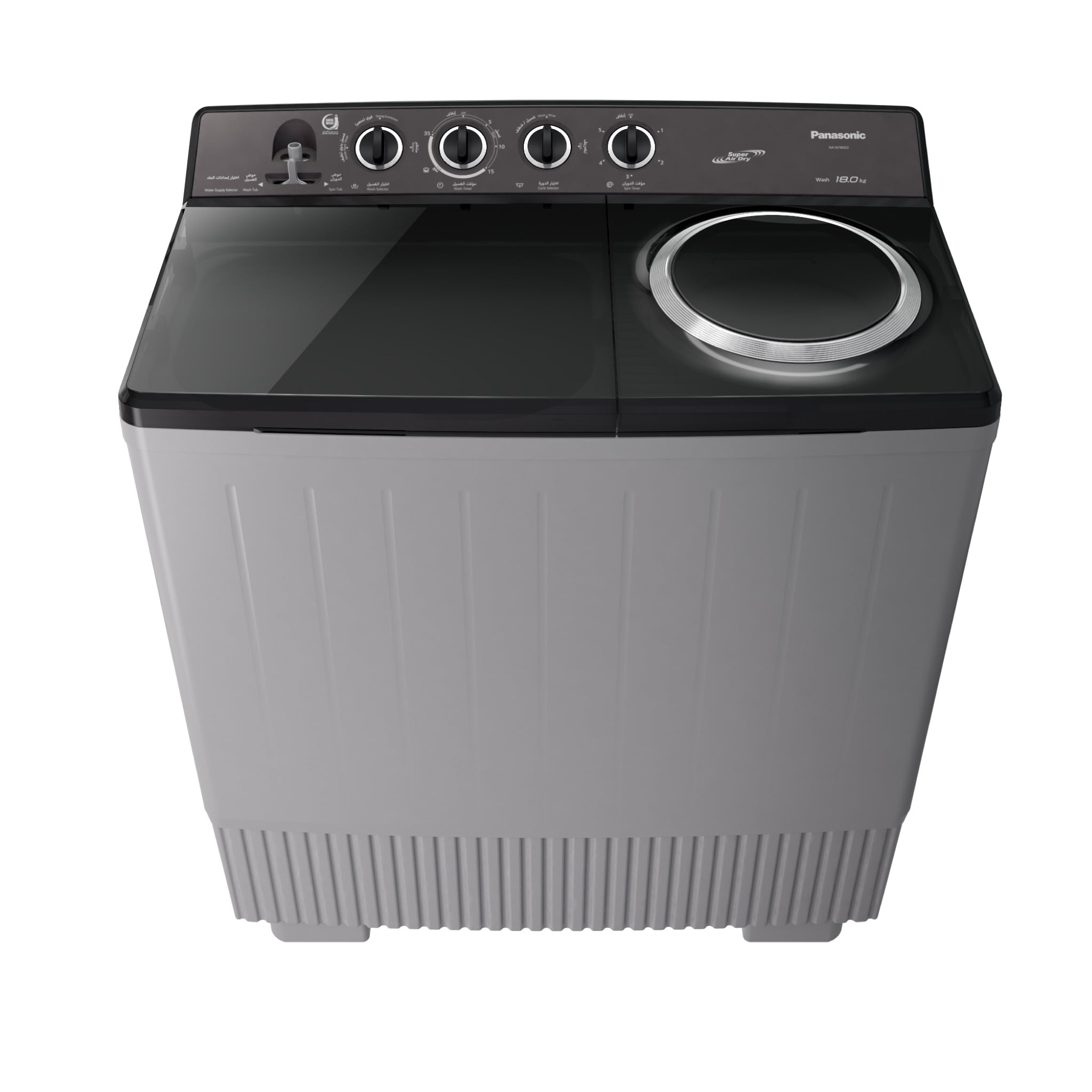 Panasonic 18kg Wash / 13kg Spin Twin Tub Washing Machine
