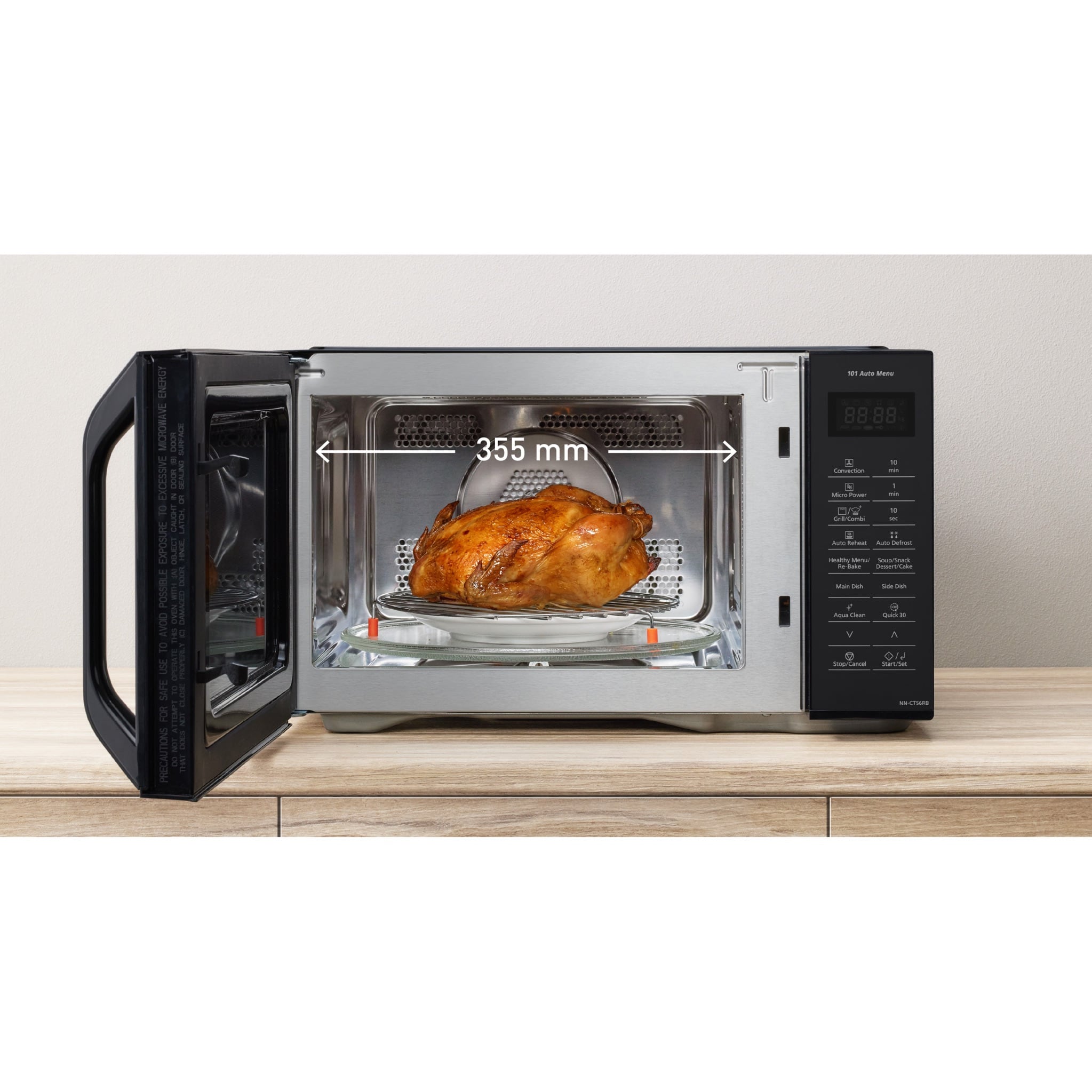 Panasonic 29L  4-in-1 Microwave Convection Oven NN-CT56RBKPQ