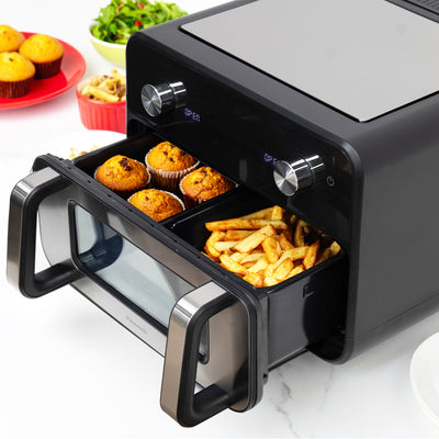 Panasonic 9.6L Dual Basket Air Fryer
