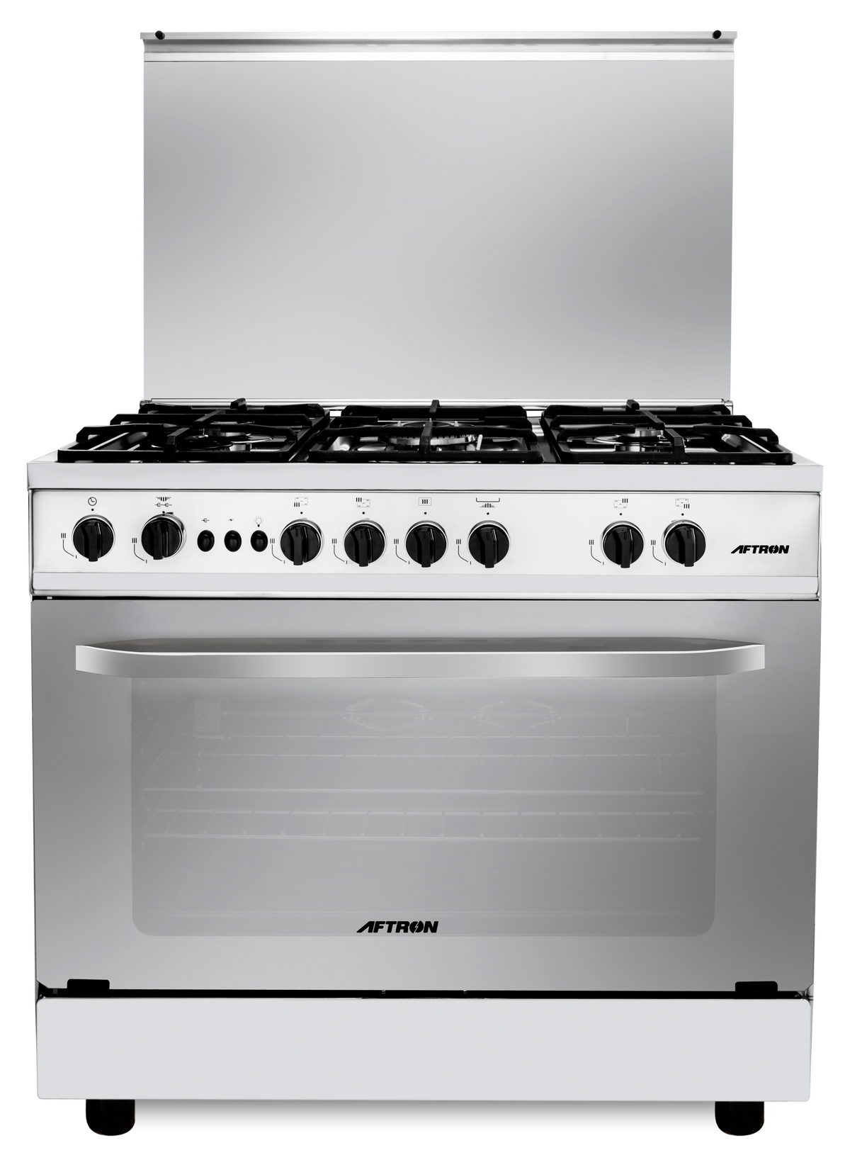 Aftron 5-burner Freestanding Gas Cooker AFGR9060FESD