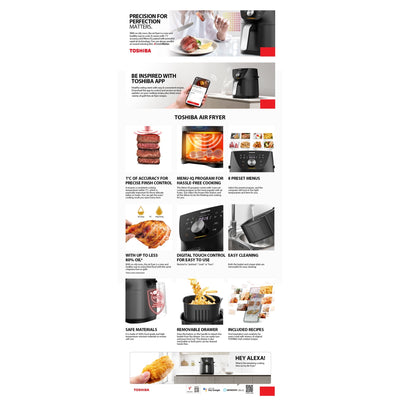 Toshiba 7.4L Air Fryer