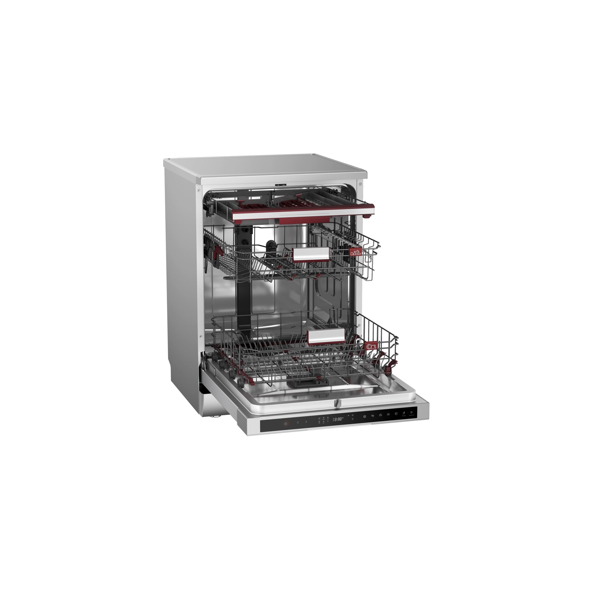 Toshiba 14-Place Setting Freestanding Dishwasher DW-14F7ME