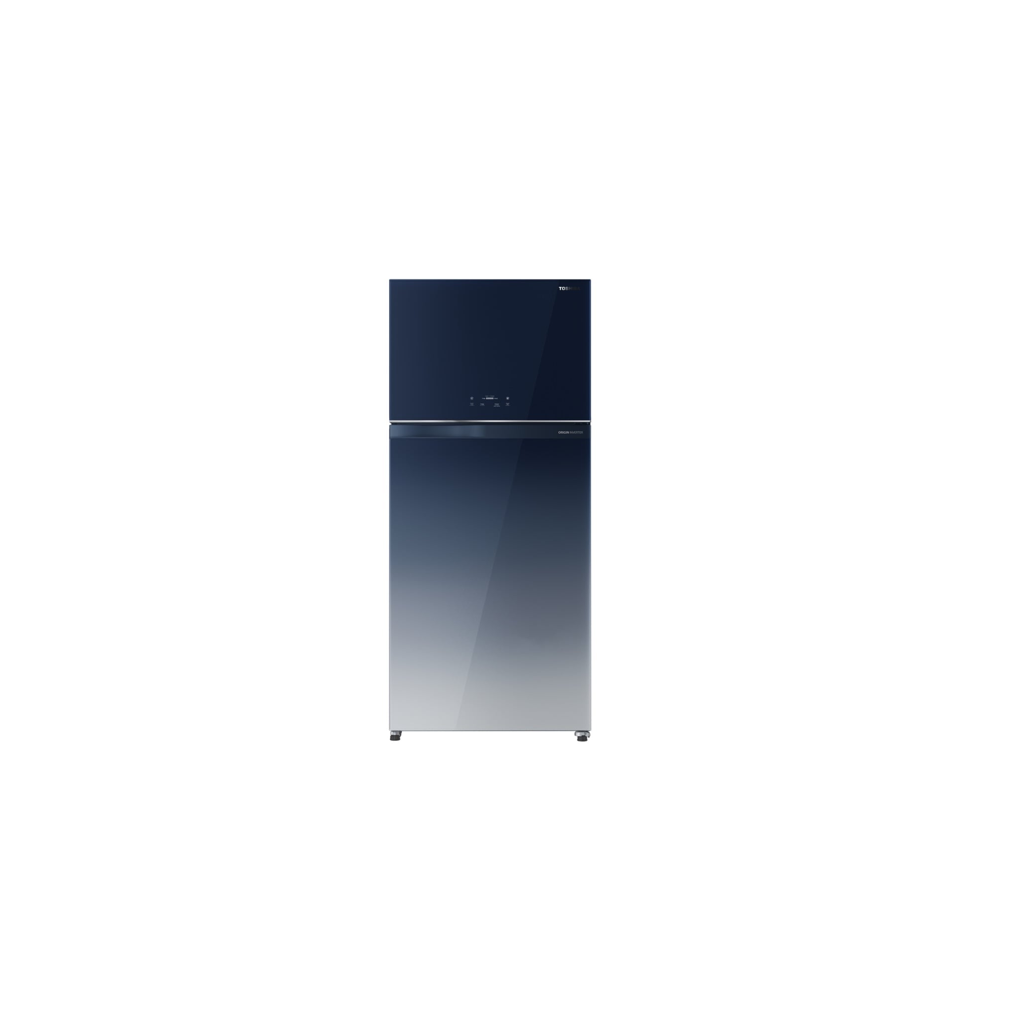 Toshiba 611L Top Mount Refrigerator Green Glass
