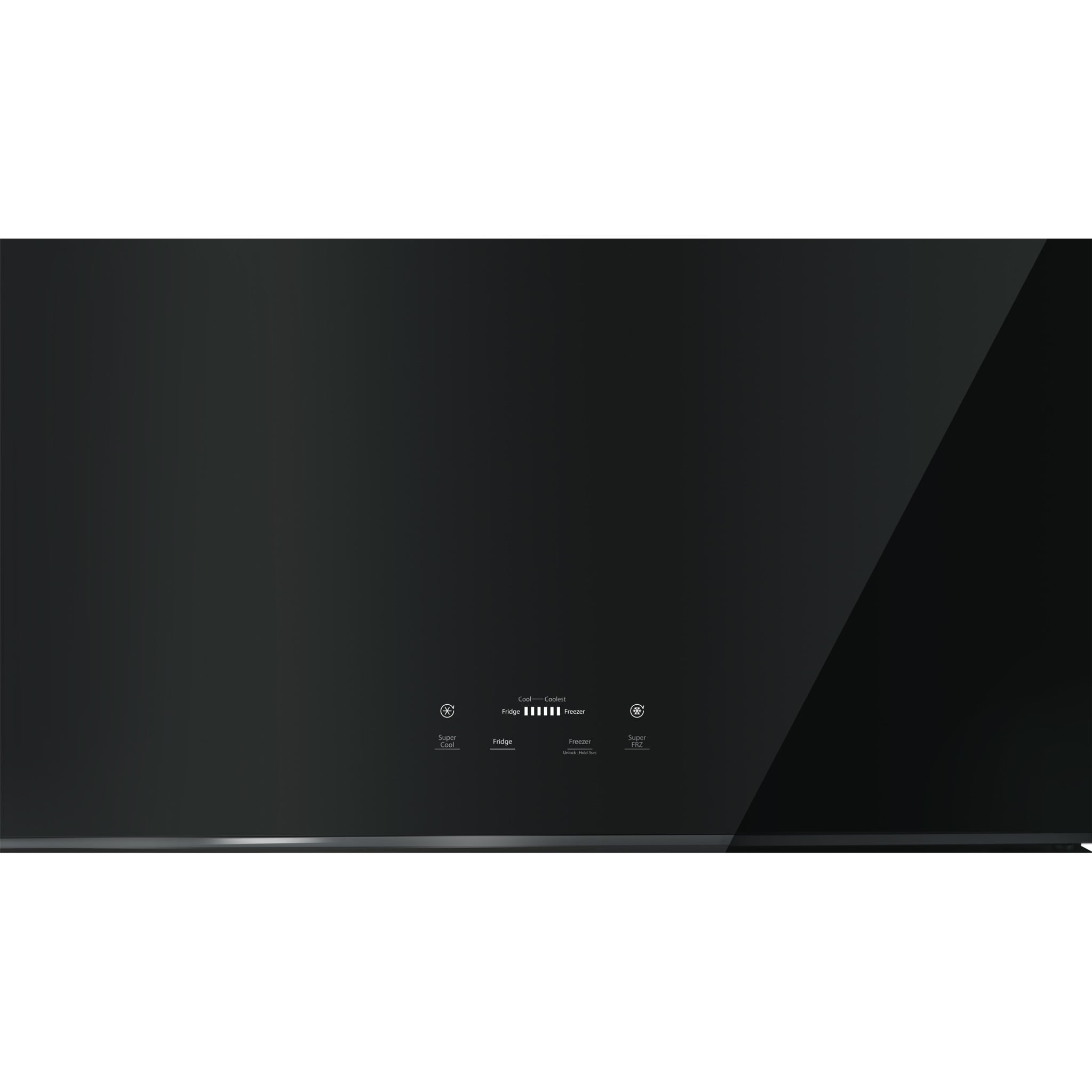 Toshiba 611L Top Mount Refrigerator Black Glass