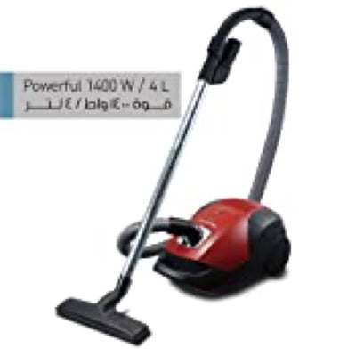 Panasonic 1400W 4L Bagless Canister Vacuum Cleaner