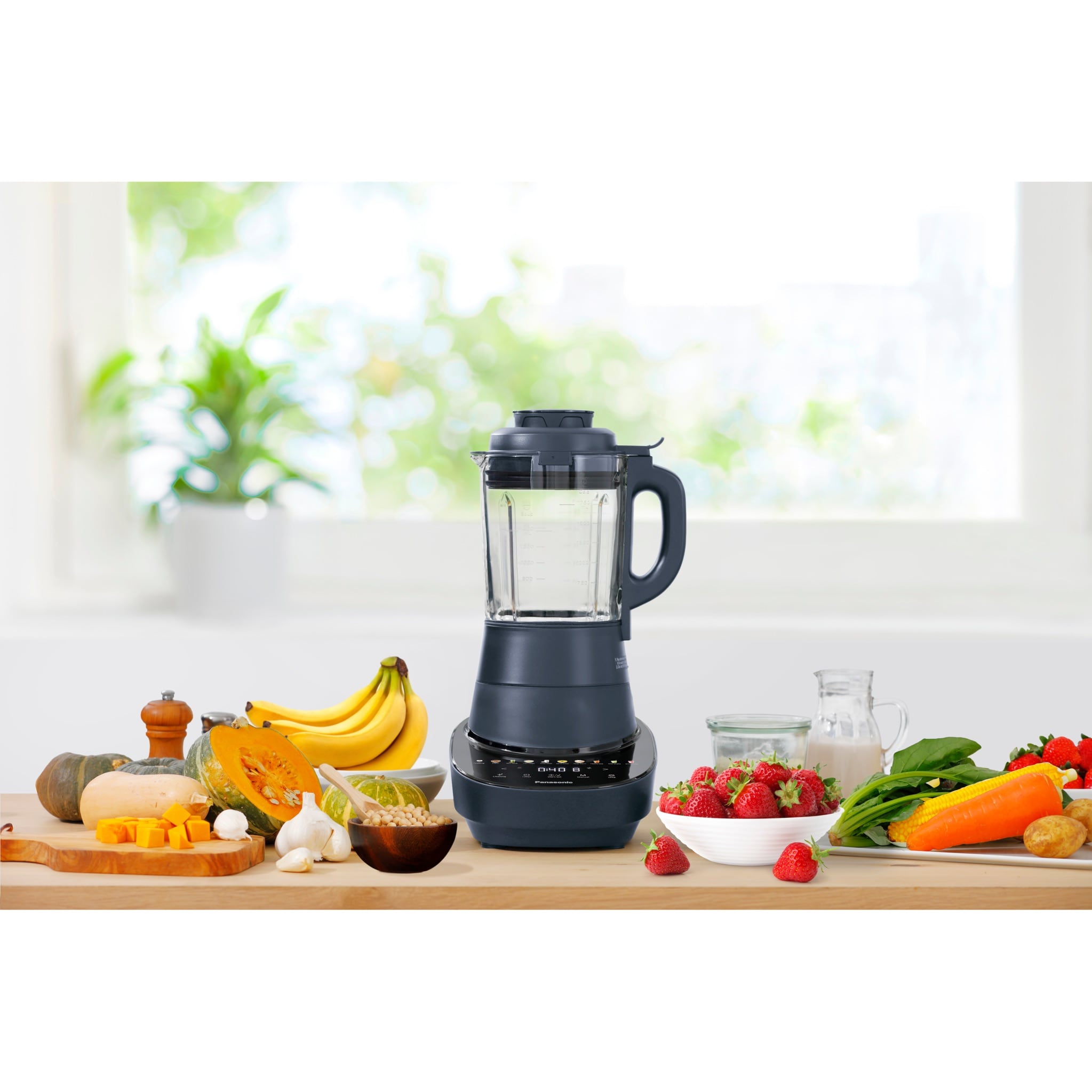 Panasonic 1100W 1.7L Glass Jug Cooking Blender