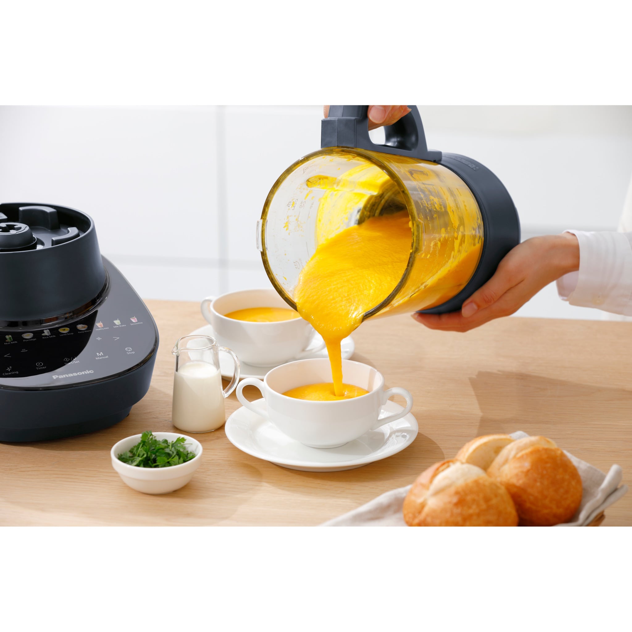 Panasonic 1100W 1.7L Glass Jug Cooking Blender