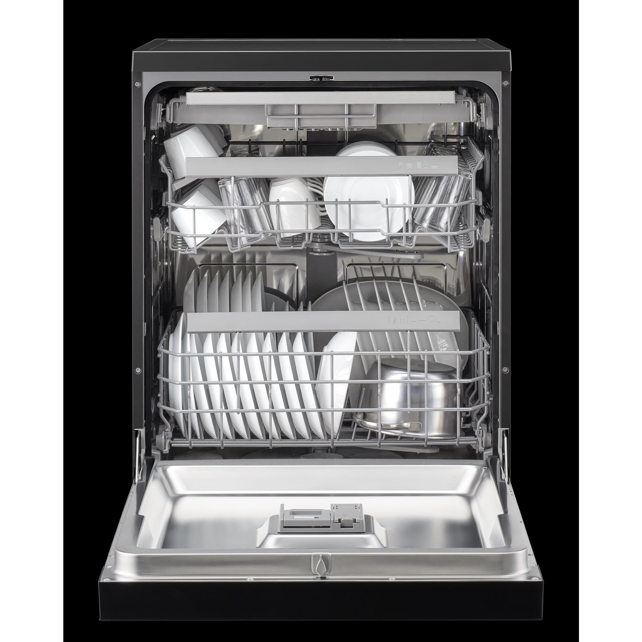 Panasonic 15-Place Setting Freestanding Dishwasher with Fan Drying
