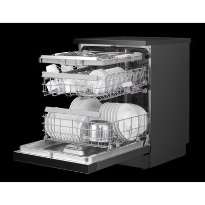 Panasonic 15-Place Setting Freestanding Dishwasher with Fan Drying