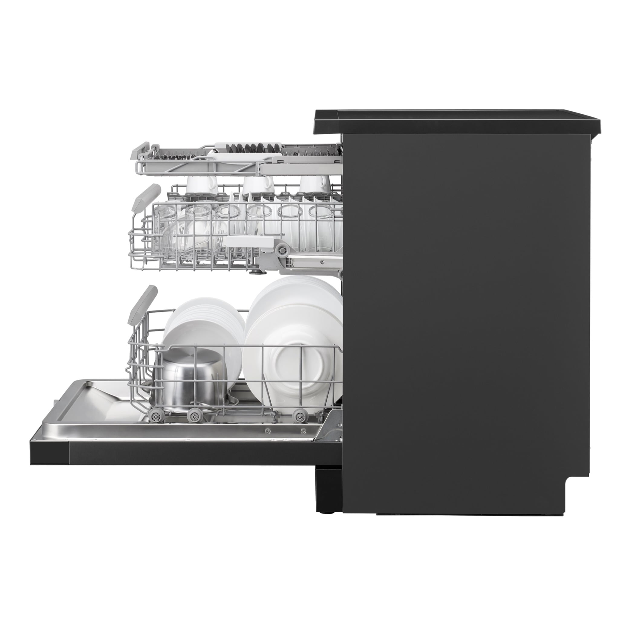 Panasonic 15-Place Setting Freestanding Dishwasher with Fan Drying