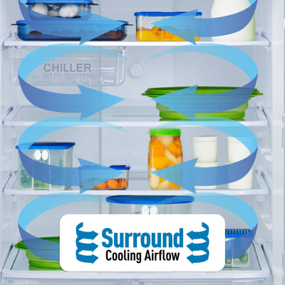 Panasonic 650L Top Mount Fridge