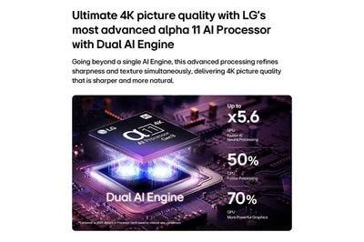 LG 83" OLED evo AI 4K Smart TV